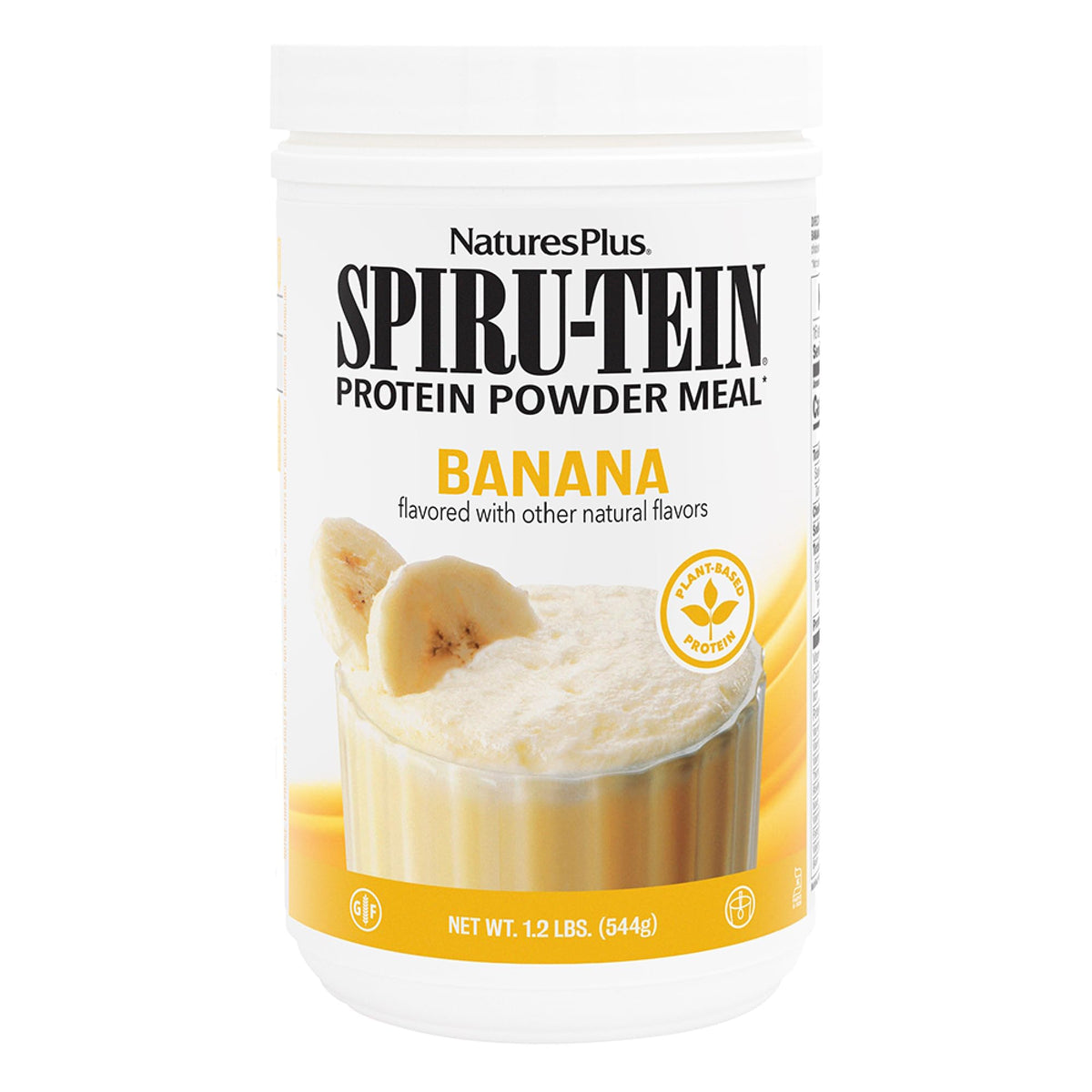 NaturesPlus SPIRU-TEIN Banane: poudre prête pour shake protéiné