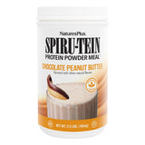 NaturesPlus SPIRU-TEIN chocolat beurre d’arachide en pot, shake protéiné pratique.