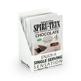 NaturesPlus Spiru-Tein Chocolat, pochette individuelle, repas pratique sur le pouce.