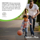 NaturesPlus SPIRU-TEIN WHEY Shake chocolat, emballage pratique et prêt à l emploi