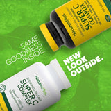 NaturesPlus Super C Complex absorption prolongée pour une disponibilité continue.