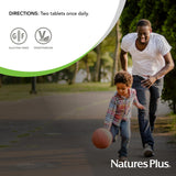 Tri-Immune NaturesPlus — comprimés végétariens sans gluten.