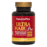 NaturesPlus Ultra Hair Plus – bouteille et comprimés, soutien potentiel des cheveux