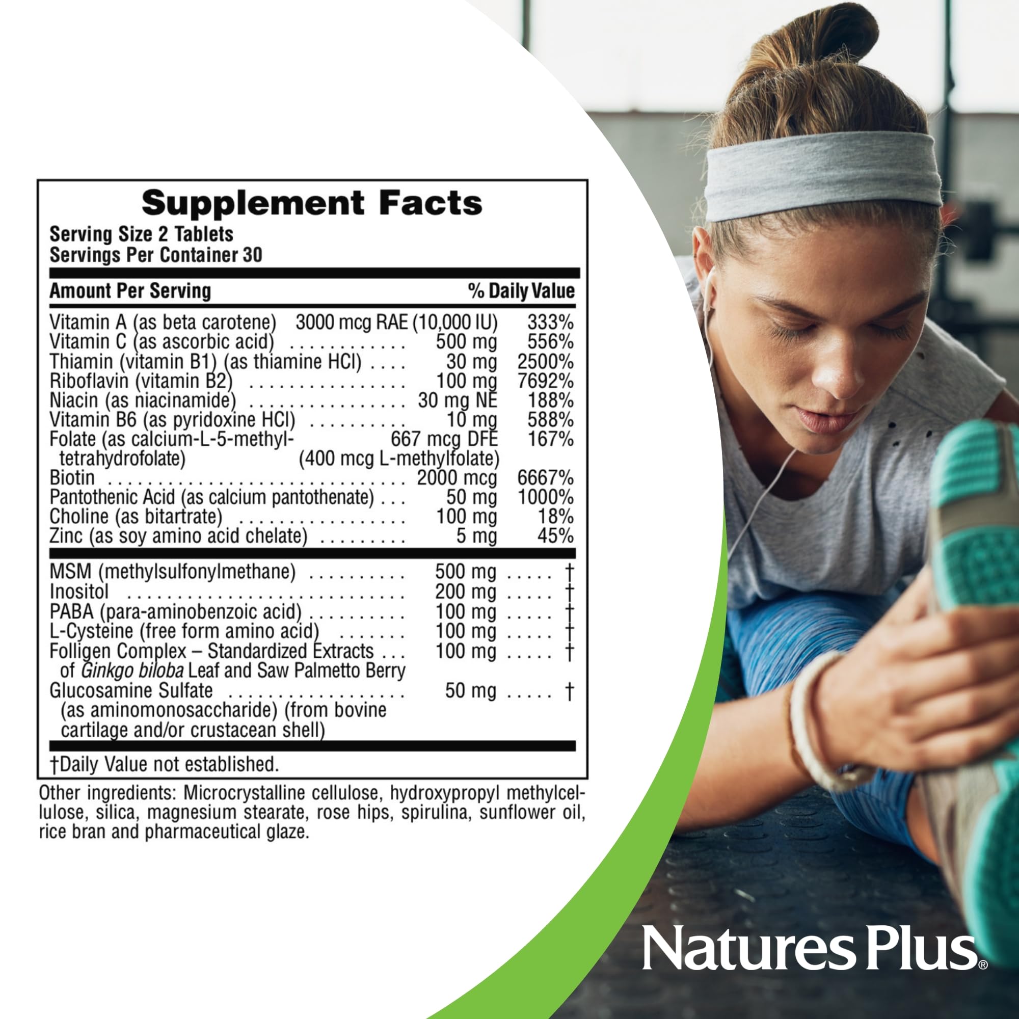 NaturesPlus Ultra Hair Plus – pack de deux, solution pratique et économique.