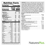 NaturesPlus Ultra Hair Thick Shake – étiquette claire, produit sans OGM et sans gluten