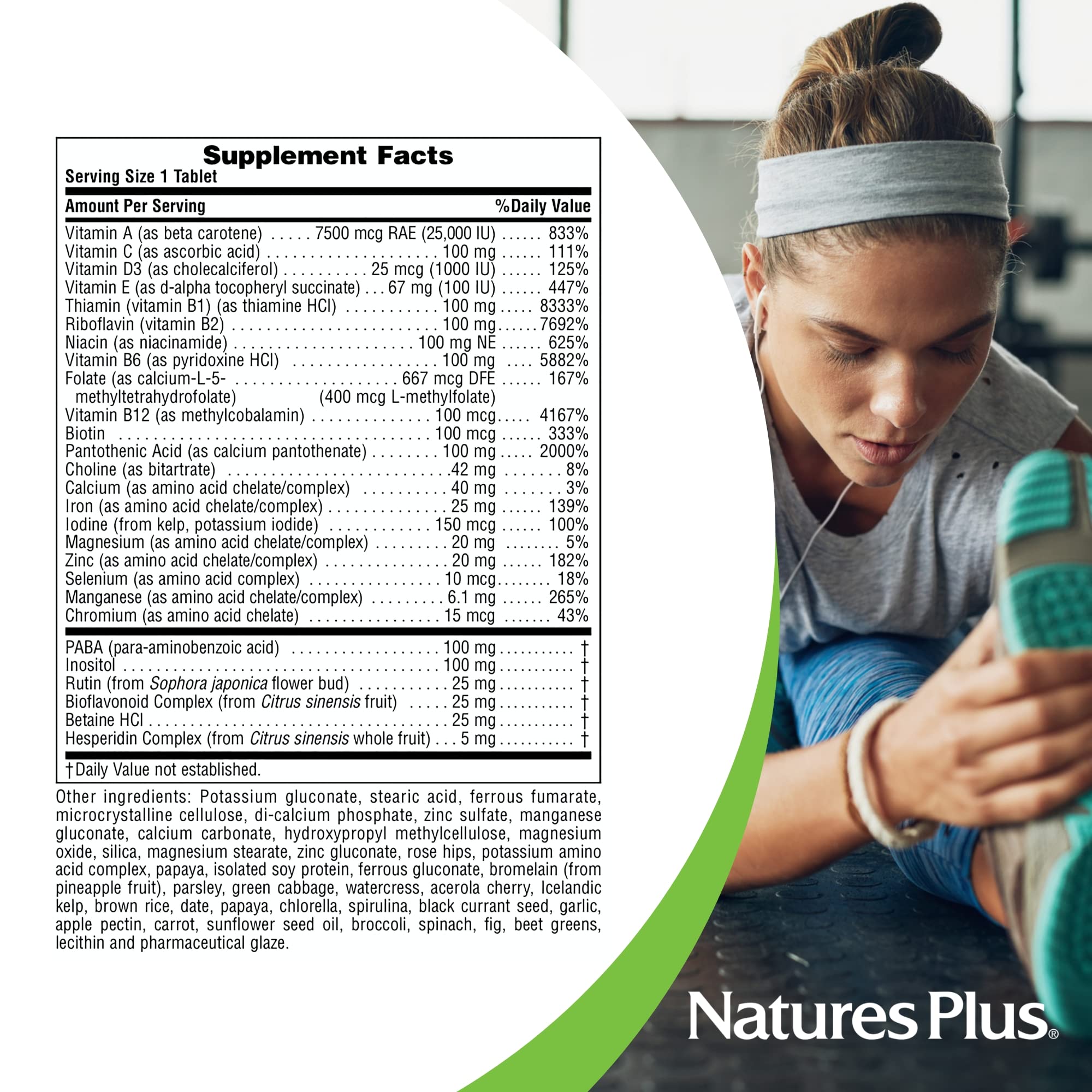 NaturesPlus Ultra II Daily – boite ouverte: accès rapide à une dose quotidienne.