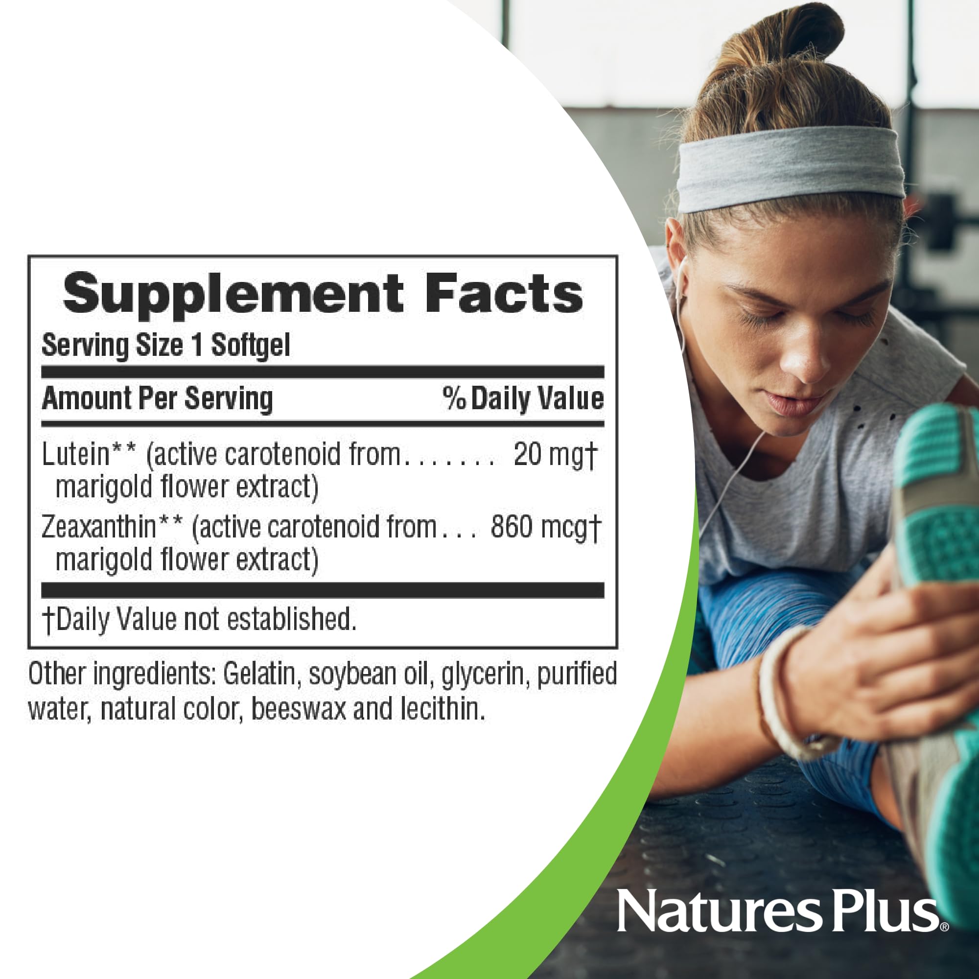 Emballage écoresponsable sans boîte extérieure pour Ultra Lutein.