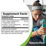 Emballage écoresponsable sans boîte extérieure pour Ultra Lutein.
