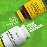 NaturesPlus Ultra-Mins : base alimentaire végétale enrichie en minéraux essentiels.