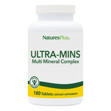 NaturesPlus Ultra-Mins : bouteille de tablettes, soutien quotidien pour énergie et coordination corporelle.