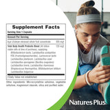 Prébiotique acai inclus pour nourrir les probiotiques et soutenir l’action des capsules.