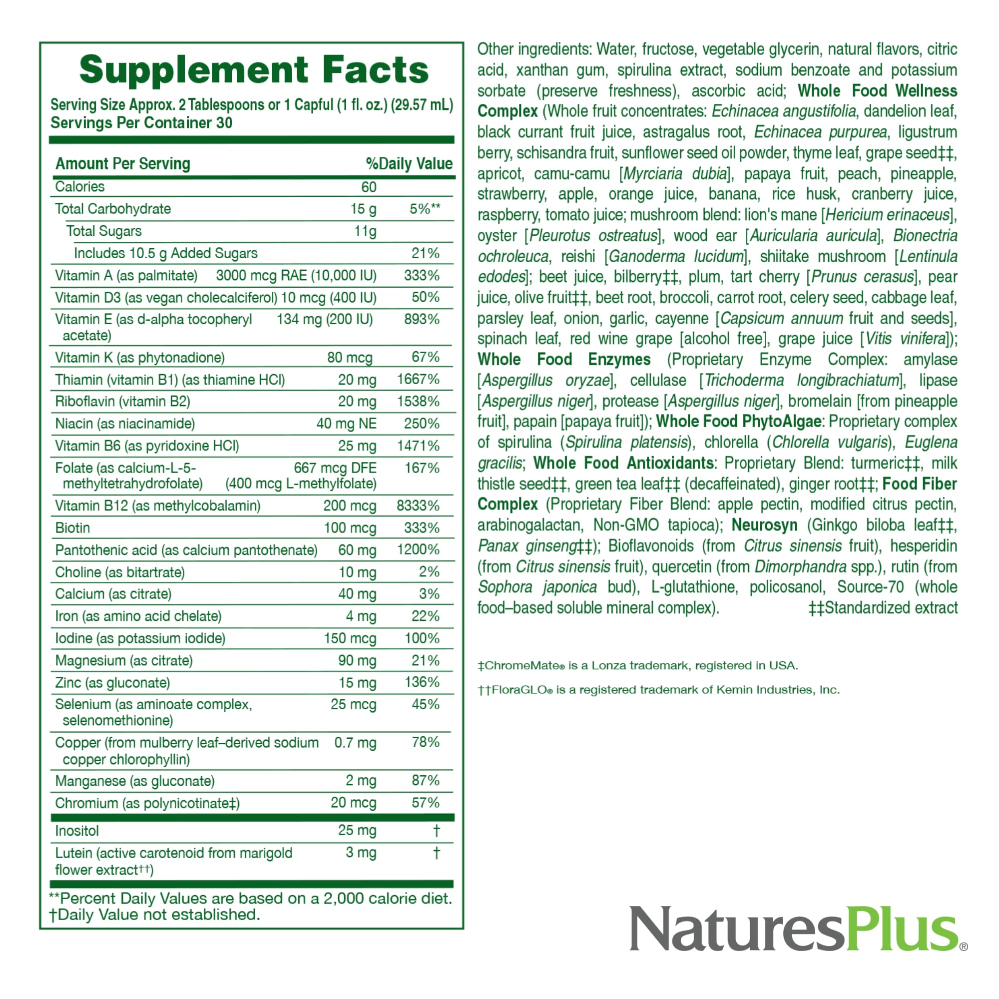 NaturesPlus Ultra Source de Vie Liquide, vitamine D3 pour les os et l'immunité.