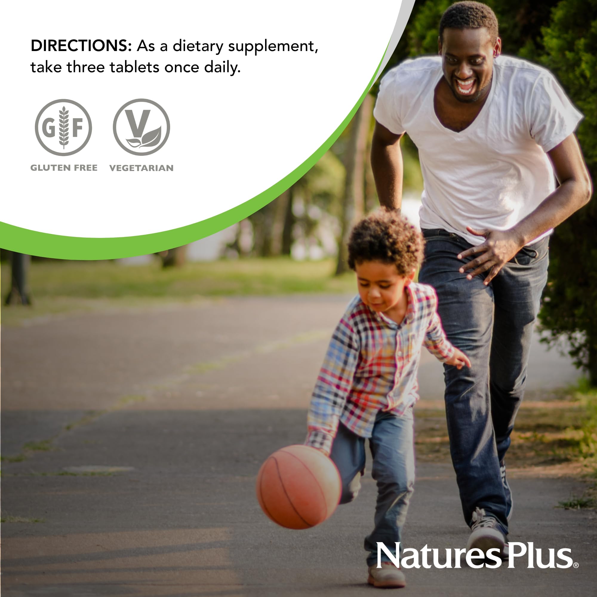 NaturesPlus Ultra Source de Vie Luteine — formule végétarienne clairement indiquée