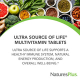 NaturesPlus Ultra Source de Vie Luteine — tablettes faciles à avaler