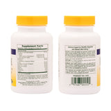 Étiquette NaturesPlus Ultra-Zyme affichant ingrédients et sans gluten.