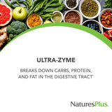 Tablettes Ultra-Zyme dans la main pour un usage quotidien du soutien enzymatique.
