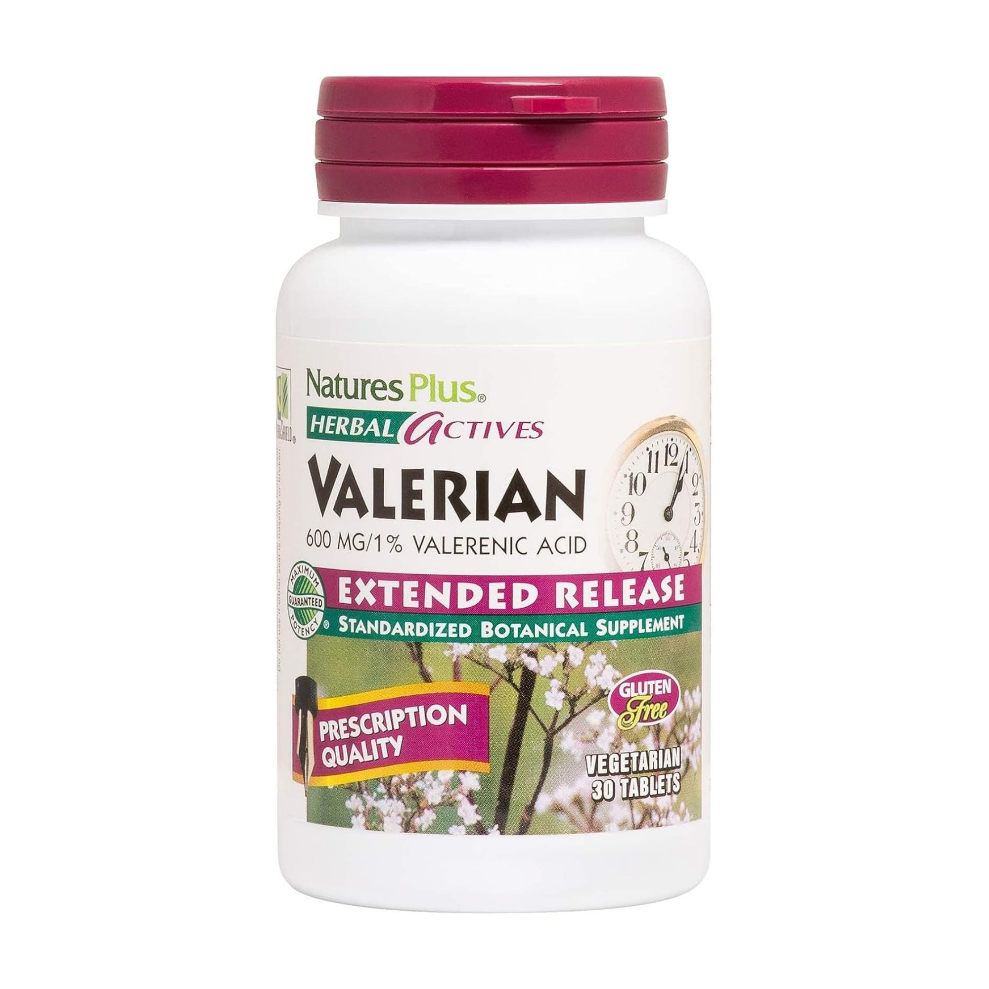 NaturesPlus Valériane : libération prolongée pour un sommeil potentiel.