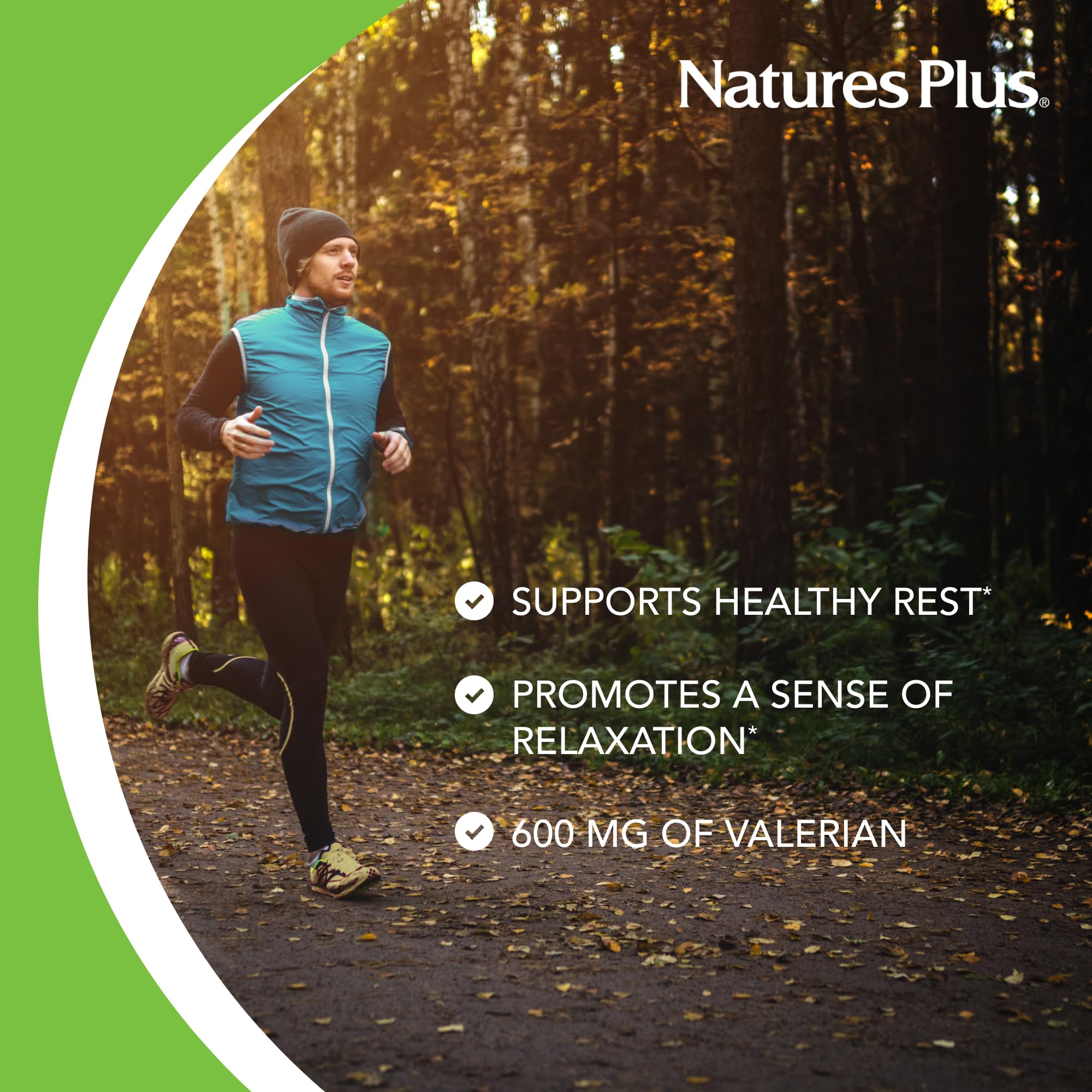 NaturesPlus Valériane: moment de détente nocturne et calme.