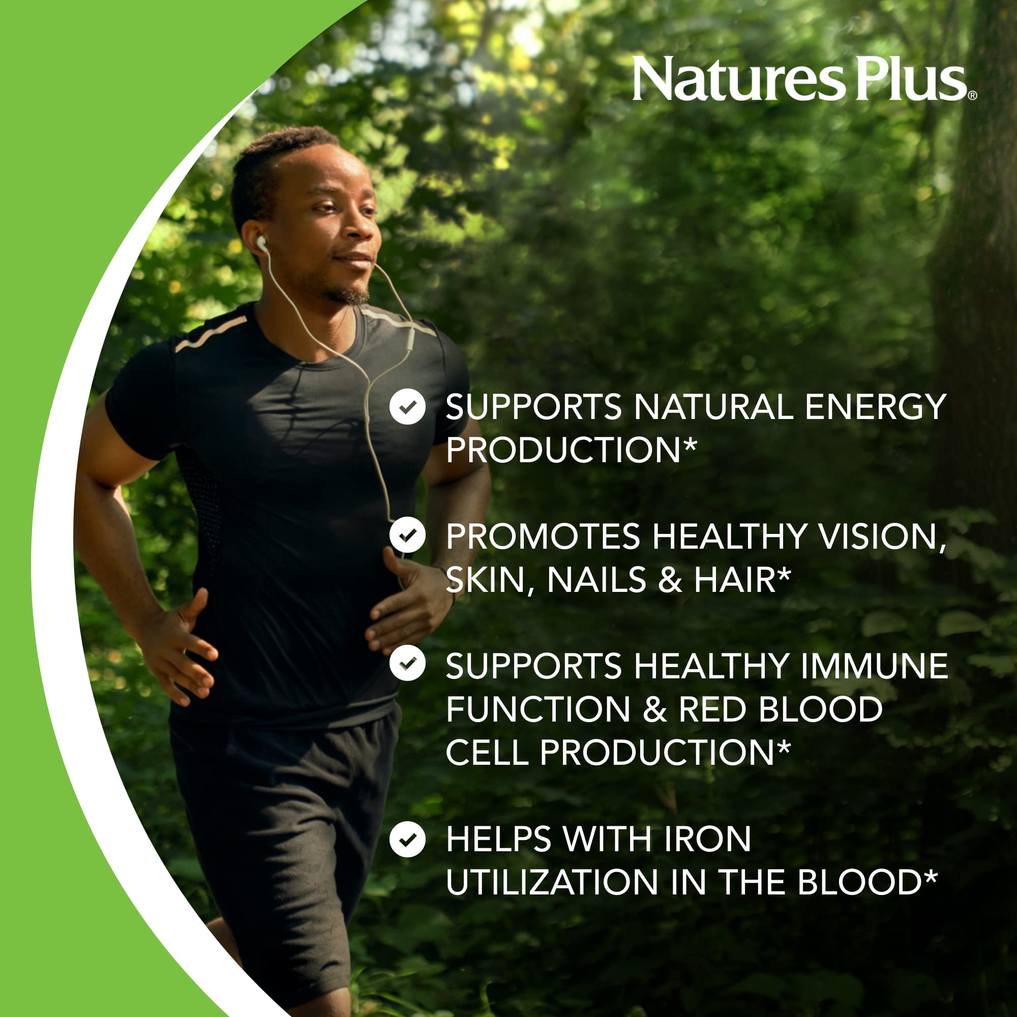 Emballage ancien de NaturesPlus Vitamine B2, qualité constante