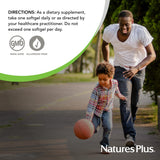 NaturesPlus Vitamine D3 10 000 UI – 60 gélules, format pratique