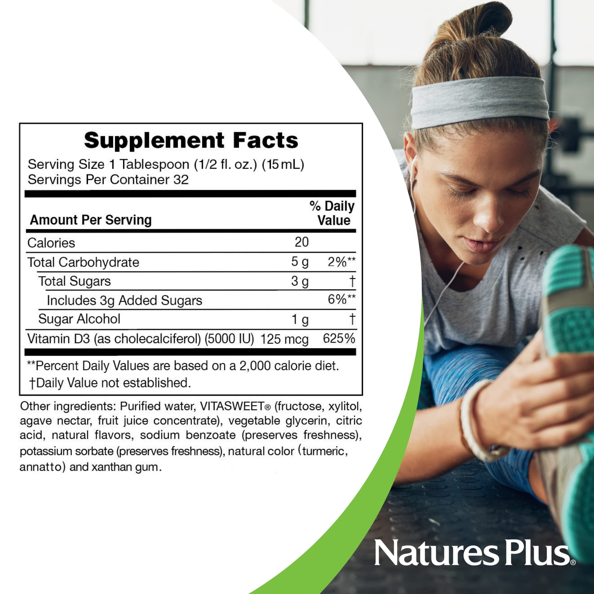 Absorption du calcium améliorée avec D3, soutien potentiel des os.