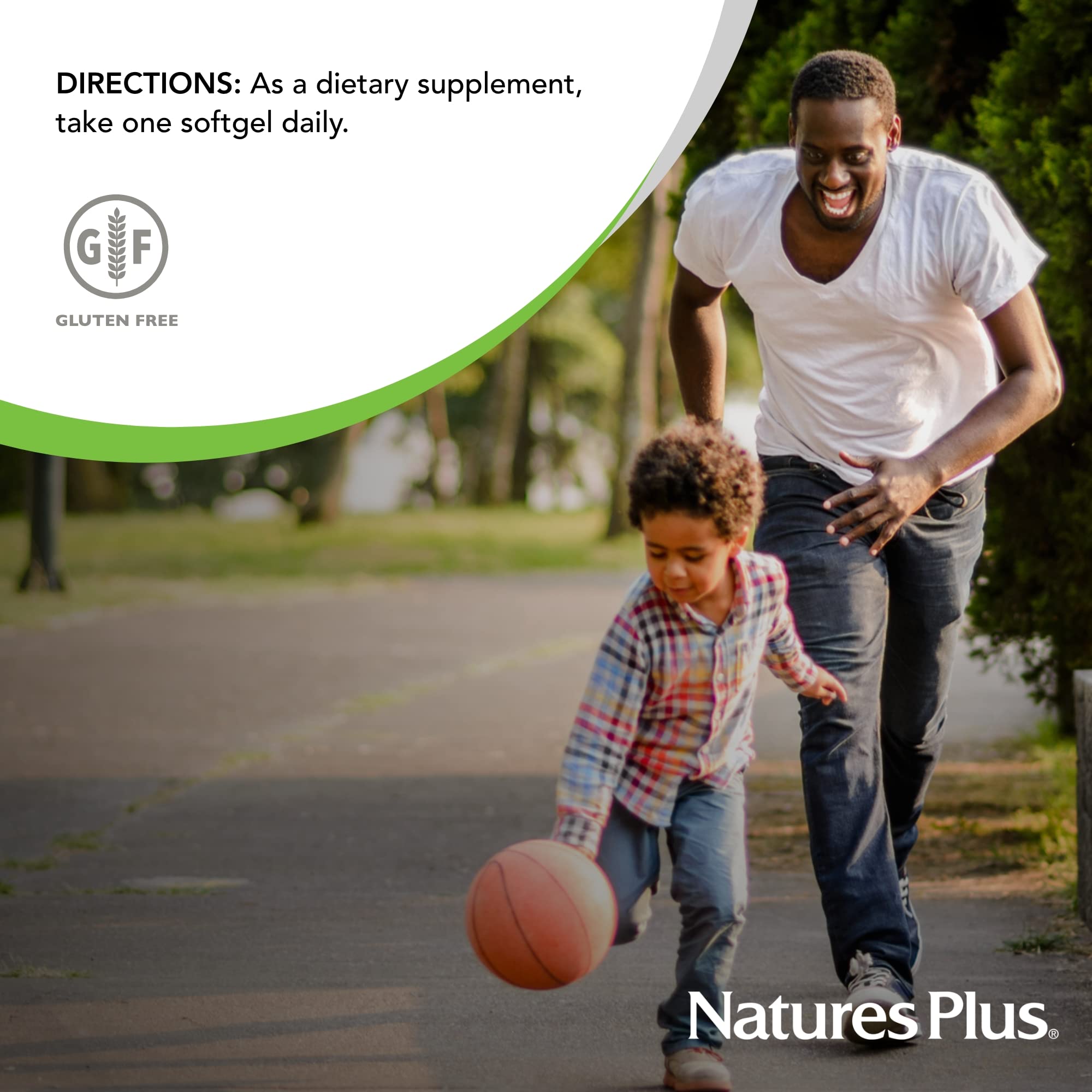 NaturesPlus vitamine E 400 UI, protection antioxydante potentielle grâce au tocophérol