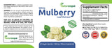 Naturesque Extrait de feuilles de mûrier — dosage 1000 mg par capsule pour plus de commodité.