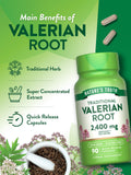 Nature's Truth Valériane : gélules faciles à avaler, utilisation quotidienne pratique