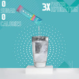Hydratation en voyage avec HydroMATE NatureWorks, sachet individuel.