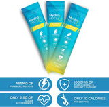 NatureWorks HydroMATE paquets d'hydratation quotidienne citron-lime, fonctionnel