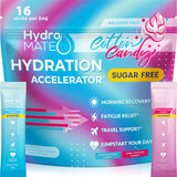 HydroMATE NatureWorks Barbe à Papa – hydratation rapide et rafraîchissante.