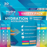 HydroMATE NatureWorks: sachets d'hydratation en ensemble, pratique pour déplacements