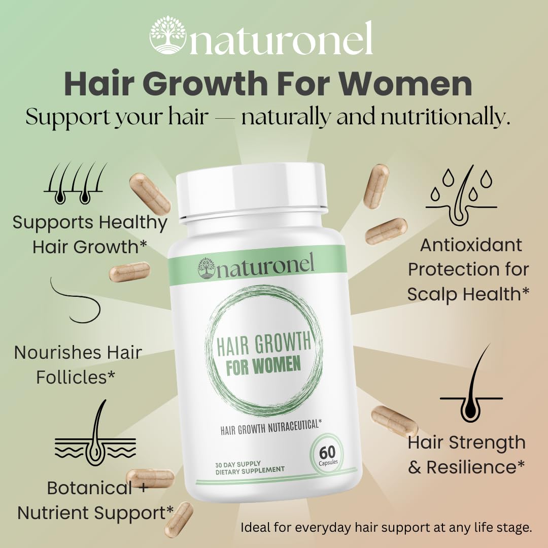 Naturonel Balance – capsules prêtes à être avalées, nutrition capillaire potentielle.