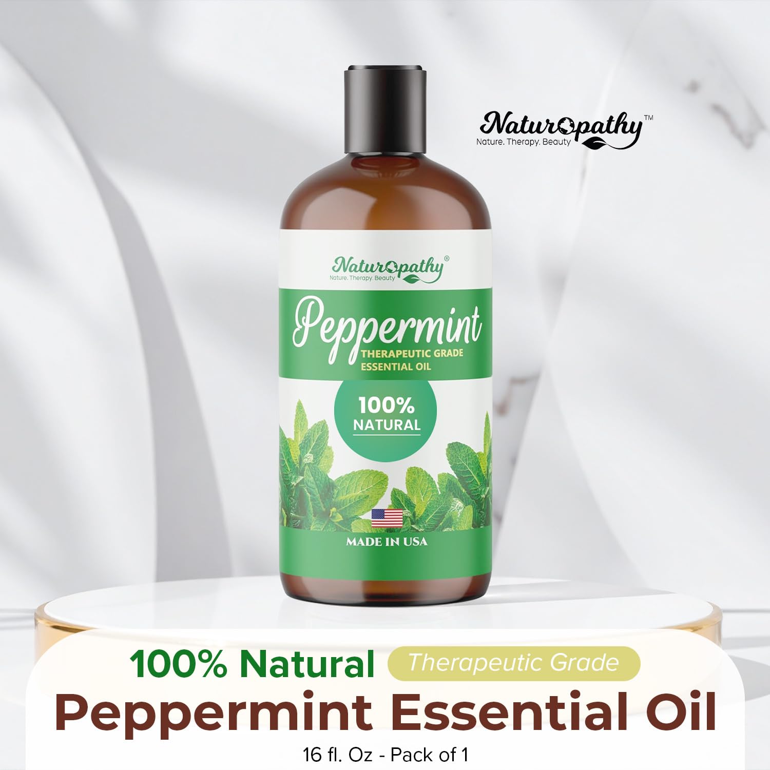 NATUROPATHIE NATURE THÉRAPIE BEAUTÉ: étiquette lisible garantissant pureté et grade thérapeutique
