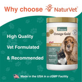 NaturVet Omega-Gold Plus Pelage brillant: poils sains après utilisation.