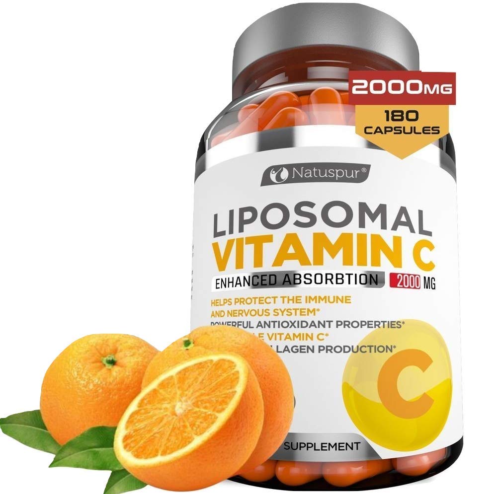 Natuspur Vitamine C liposomale 2000 mg – bouteille pour prise quotidienne.