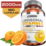 Natuspur Vitamine C liposomale 2000 mg – capsules faciles à avaler pour un apport régulier.