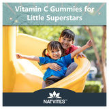 Gommes Natvites Vitamine C faciles à mâcher pour un rituel quotidien.