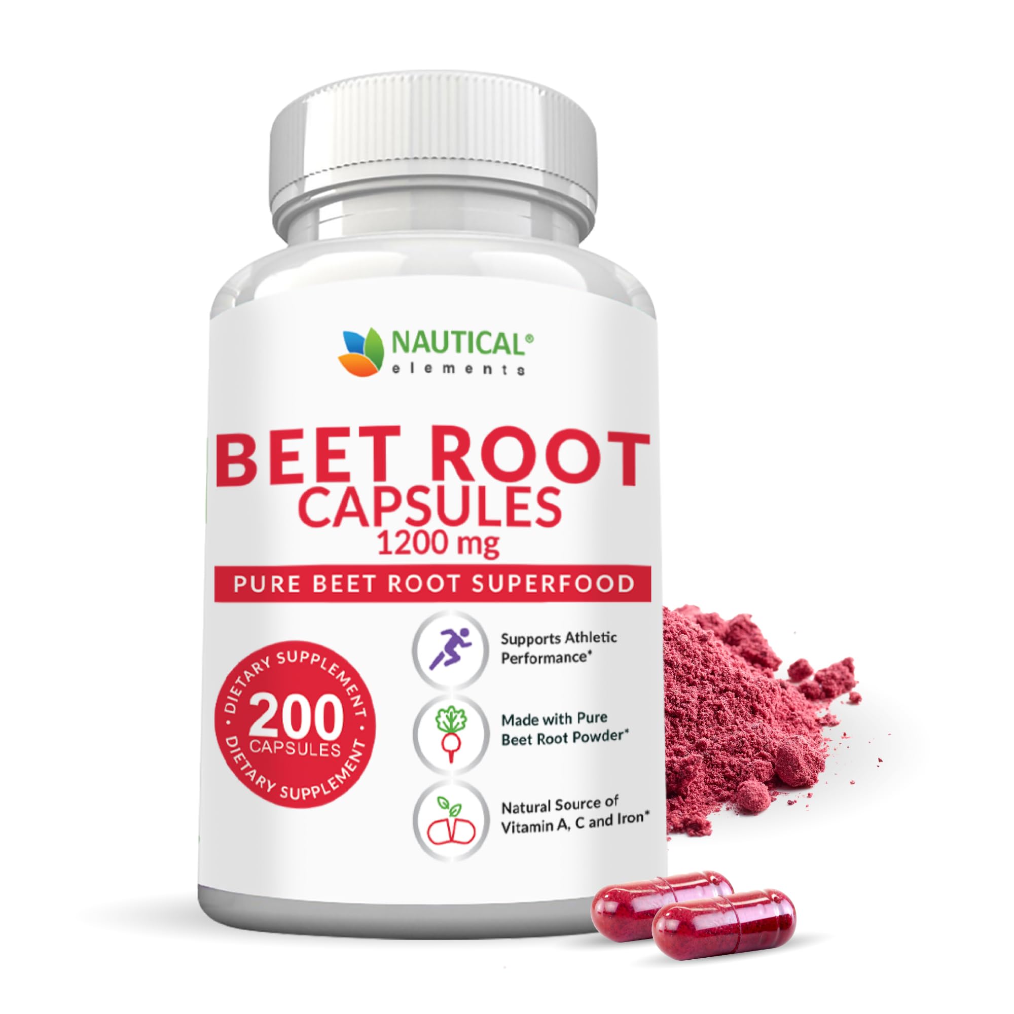 Capsules Nautical Elements Betterave en bouteille, présentation claire du produit et facilité d'utilisation