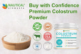 Nautical Elements Colostrum Poudre igG-quarante-pourcent: soutien naturel et vitalité