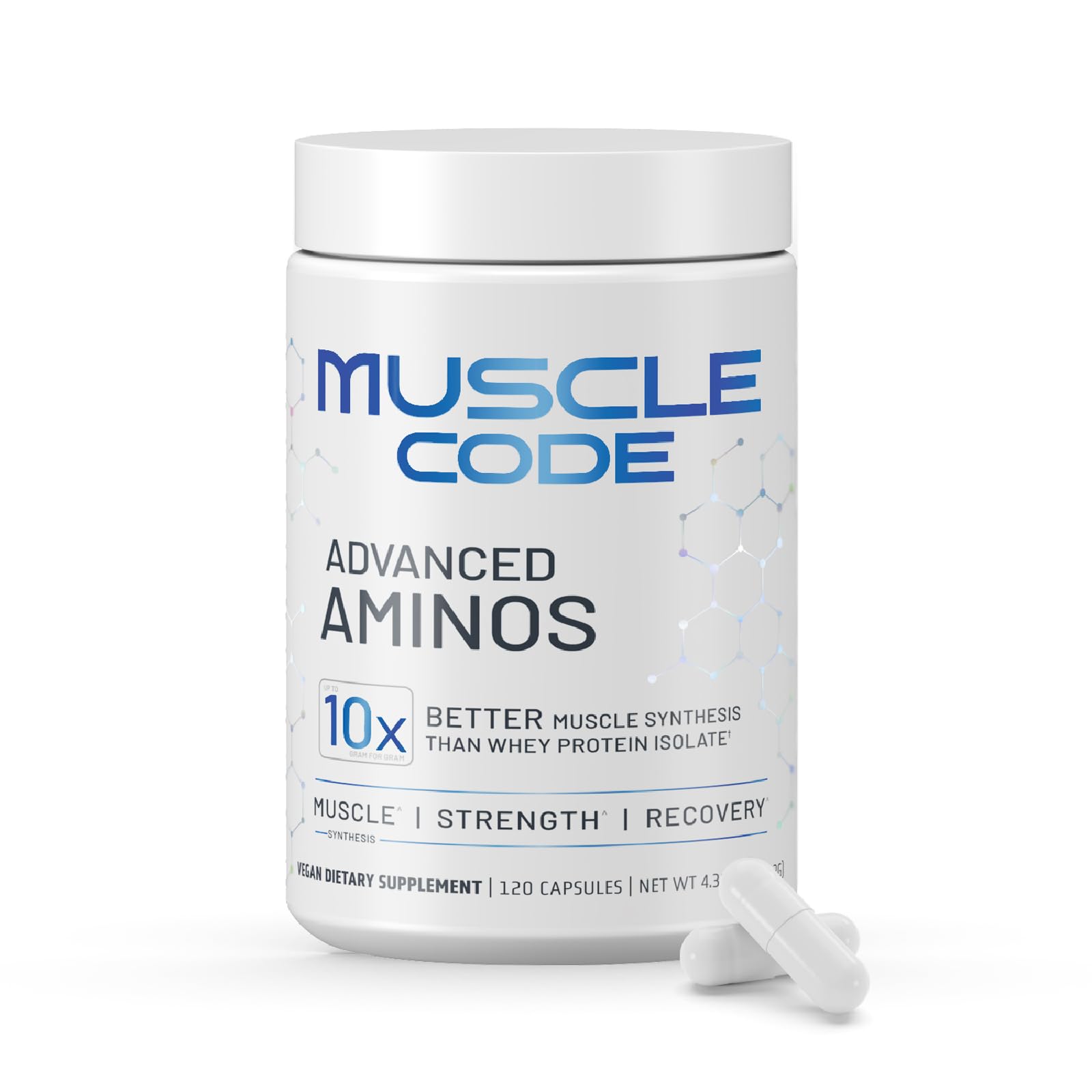 NAUTILUS Muscle Code en bouteille et capsules faciles à prendre.