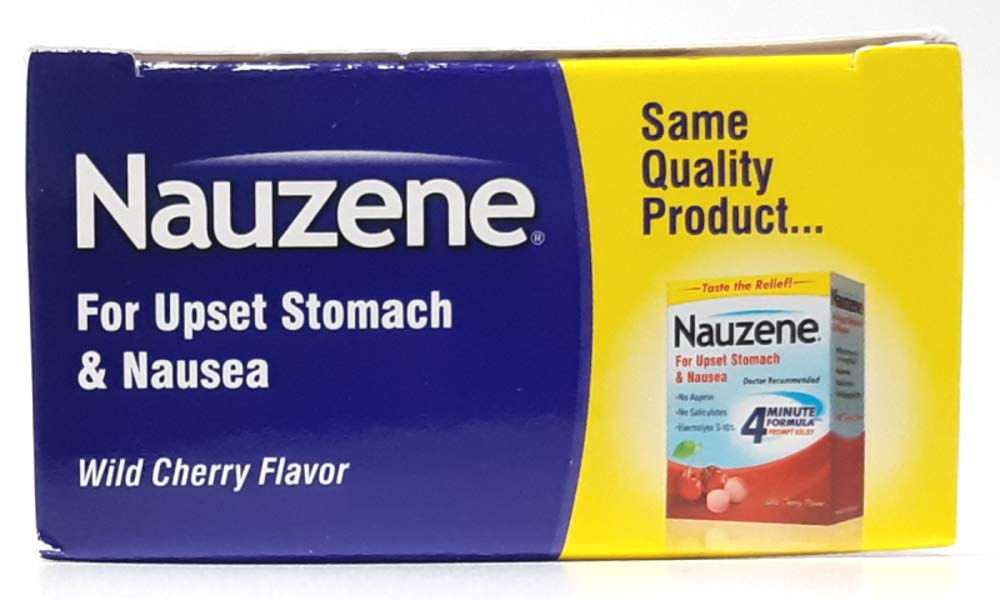 Nauzene goût cerise sauvage, expérience agréable et sans goût médicinal.