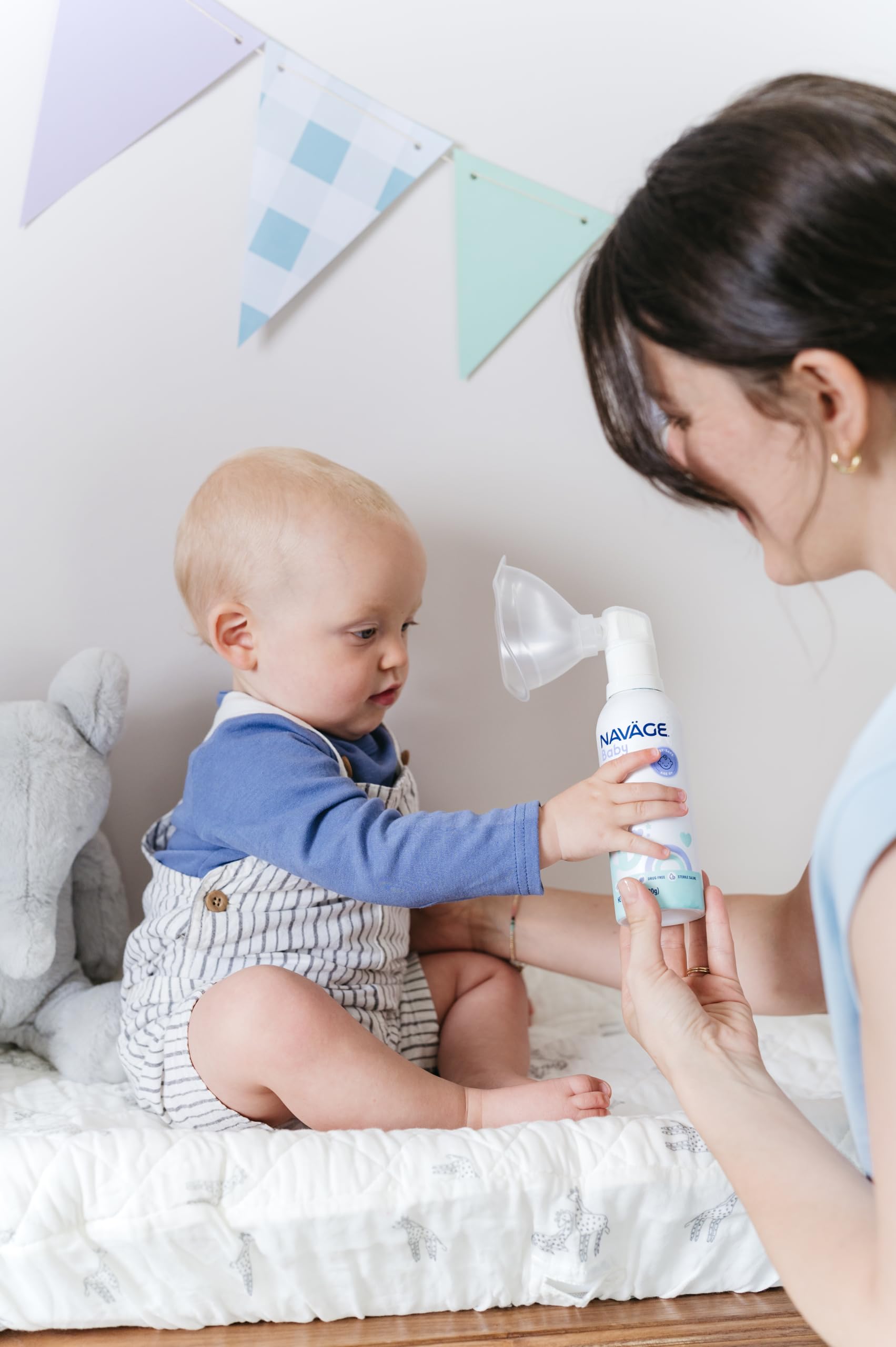 Navage Bebe - brume silencieuse idéale pour les siestes