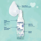 Navage Bebe - contenant compact pour une prise en main facile
