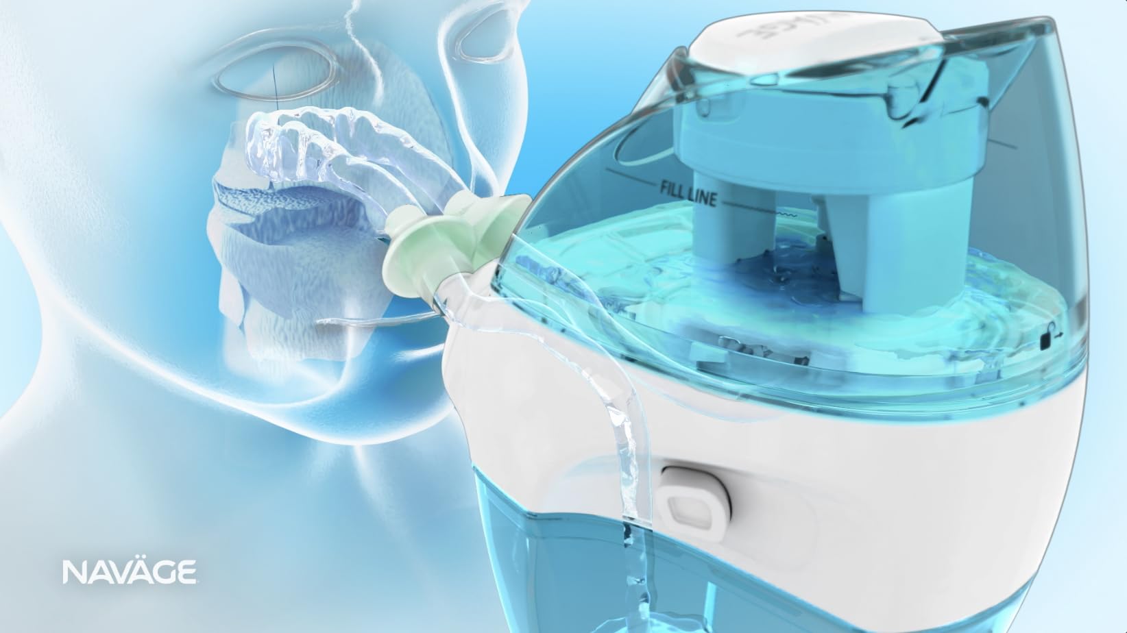 Navage coussin nasal standard confort, s'adapte à la plupart des morphologies