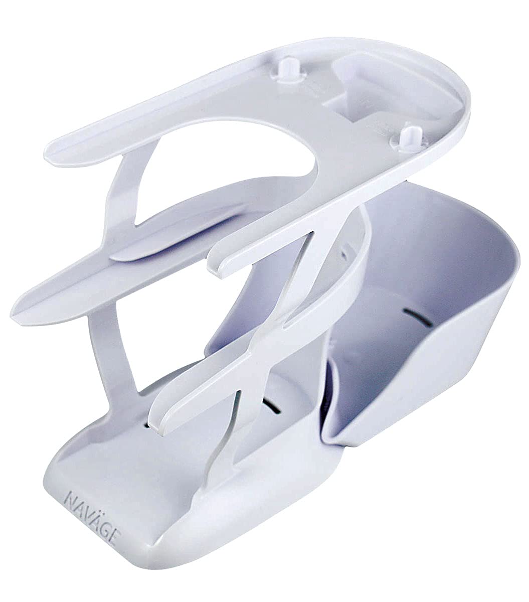 Navage porte-compontoir 3 étages montre l'organisation pratique du kit nasal