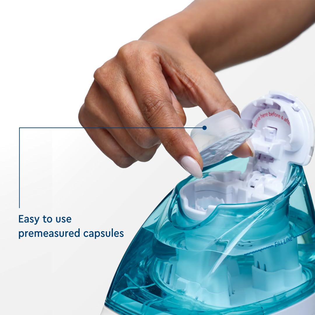 Navage SaltPod Bundle : outil pratique pour une respiration plus libre après usage quotidien.