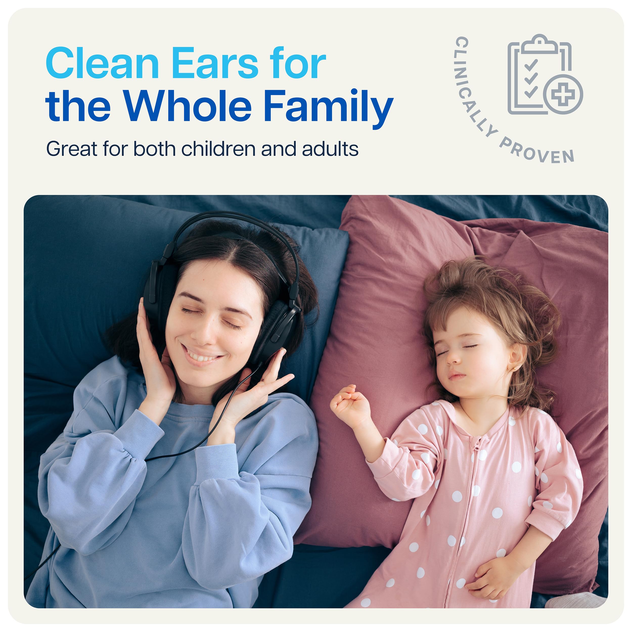 NAVEH PHARMA CleanEars Bébé – résultats cliniques suggèrent une efficacité supérieure.