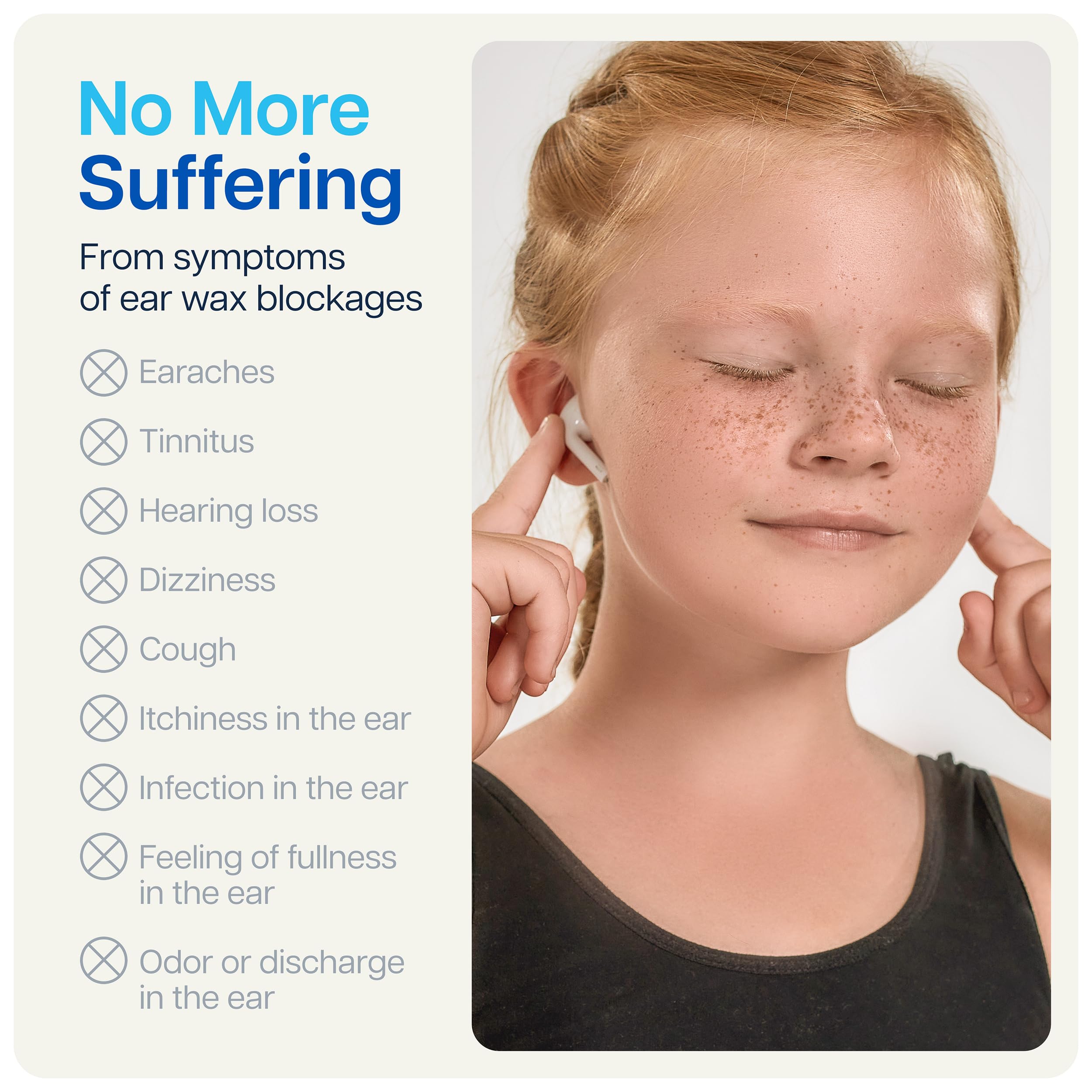 NAVEH PHARMA CleanEars Bébé – adapté aux bébés, enfants et adultes.
