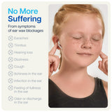 NAVEH PHARMA CleanEars Bébé – adapté aux bébés, enfants et adultes.